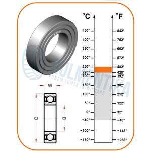 Rulment 6203 ZZ/C4 250 Grade BECO