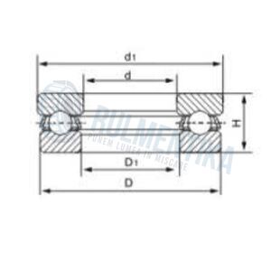 Rulment 51101 CRAFT