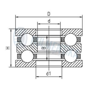 Rulment 52214 ZKL