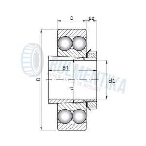Rulment 1216 K+H216 BBC-R