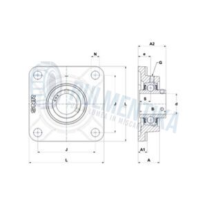 Lagar UCF204 NTN
