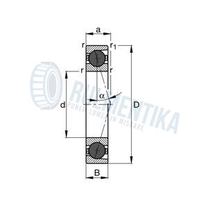 Rulment B7014-C-T-P4S-UL CSC