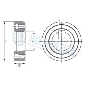 Rulment CSK30 PP IMP