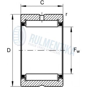 Rulment NKS43 NTN
