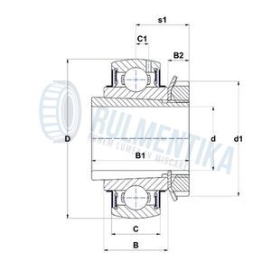 Rulment UK206+H2306 SNR