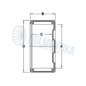 Rulment BK0810 IMP