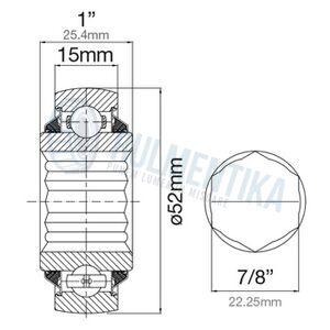 Rulment 205KRRB2 PFI