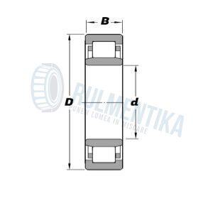 Rulment NU2216 M/C3 URB