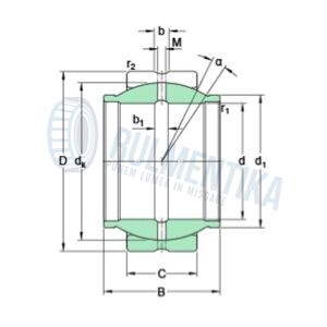 Articulatie sferica GEEW25 ES IMP