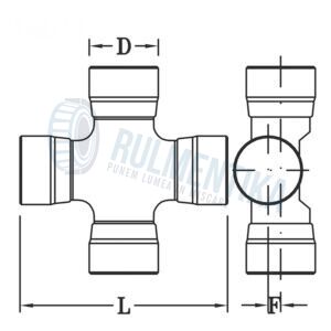 Cruce cardan 30X79 UGO