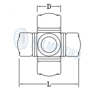 Cruce cardan 19.05X55.5 UGO