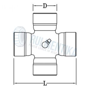 Cruce cardan 32X92 UGO