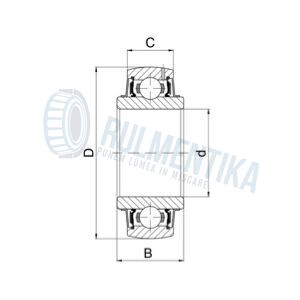 Rulment UC312 G1B131 SNR