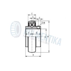 Rulment UC205 BHTS 200 BECO