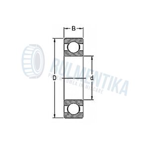 Rulment 62207 2RS/C3 URB