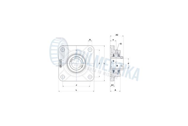 Lagar UCF211 NTN
