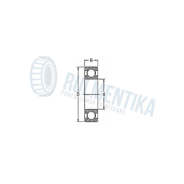 Rulment 6303-2Z/C3 SKF