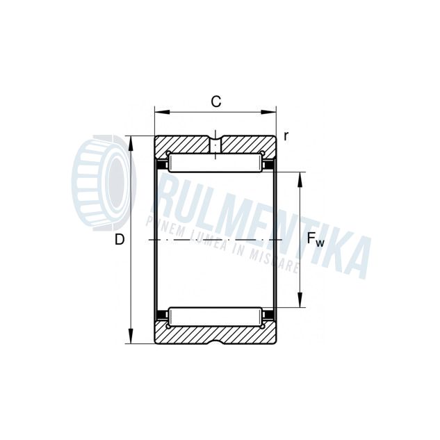 Rulment NKS25 IMP