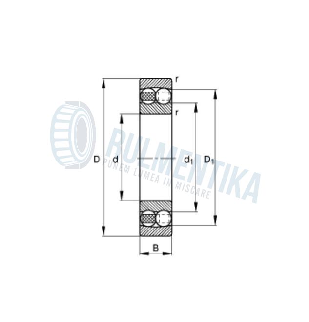 Rulment 1207 IMP