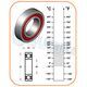 Rulment 6205 VT180 2RS/C3 BECO