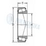 Rulment 31305 IMP
