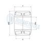 Rulment F15130 FERSA