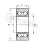 Rulment LR5206 KDD IMP