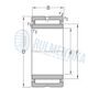 Rulment NA4917 DKF