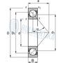 Rulment 7202 B NTN