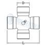 Cruce cardan 18X48.2 UGO
